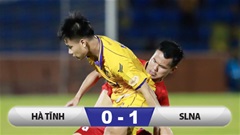 Kết quả Hà Tĩnh 0–1 SLNA: Xứ Nghệ mở hội trên đất Hà Tĩnh!